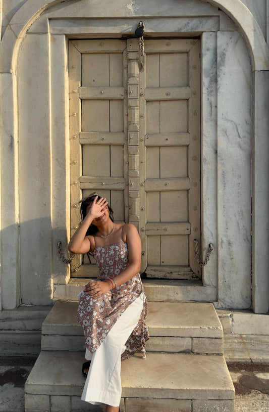 Drawstring Strap Kurti