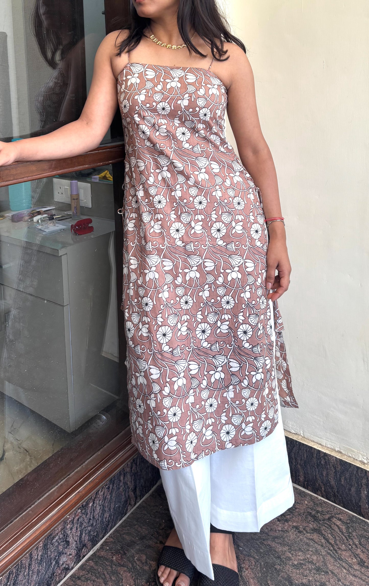 Drawstring Strap Kurti